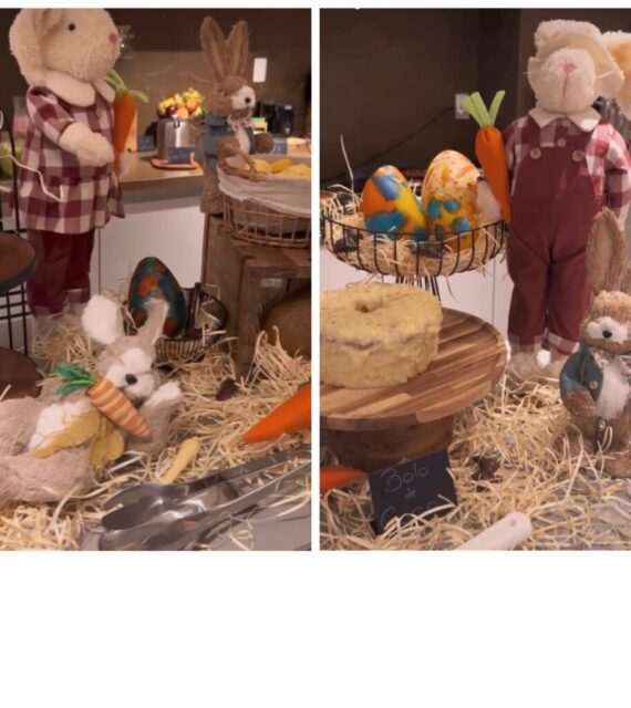 HCM Hotel entra no clima da Páscoa e oferece café da manhã temático