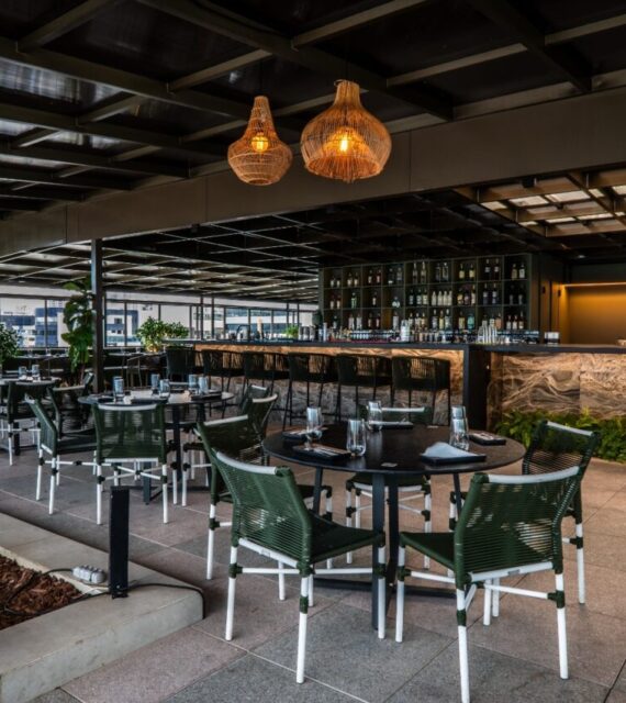 Espaço versátil para eventos com vista panorâmica