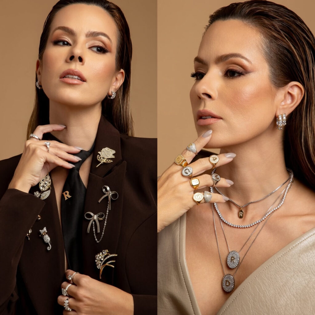 Renata Uchôa brilha em campanha fashion