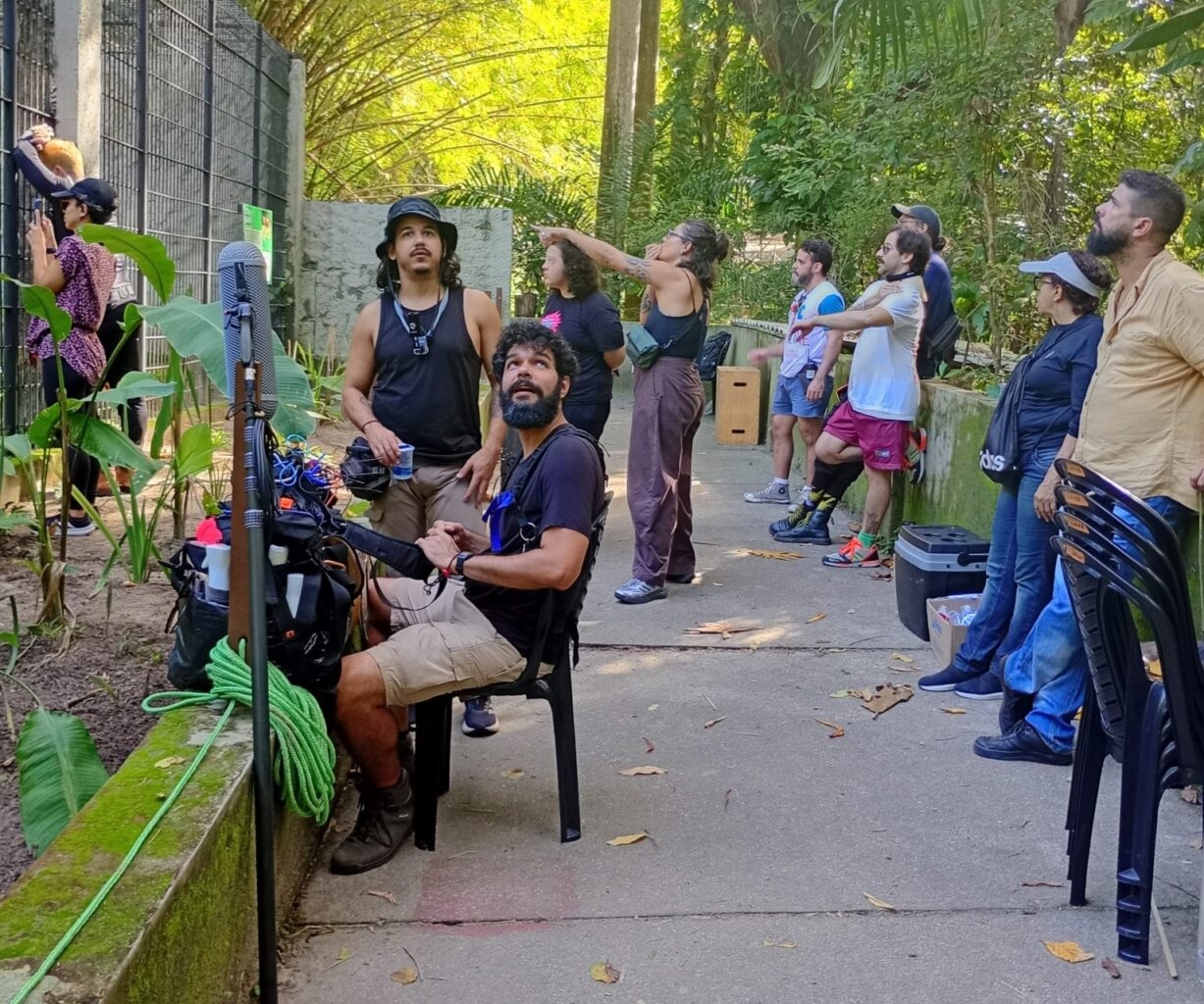 Bica é cenário para gravação de filme