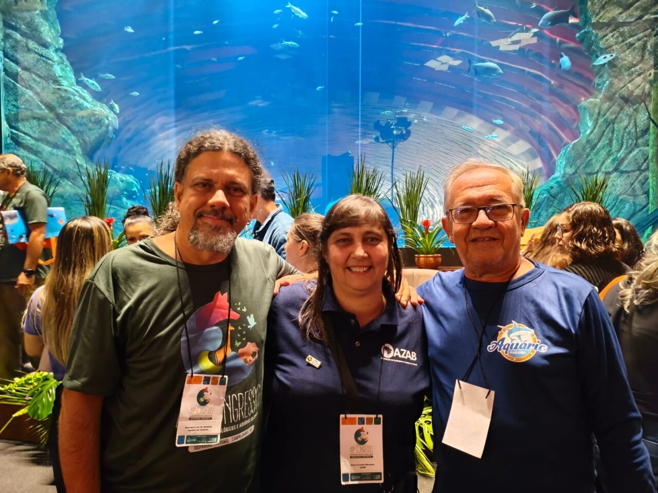 Aquário Paraíba marca presença em congresso de conservação ambiental