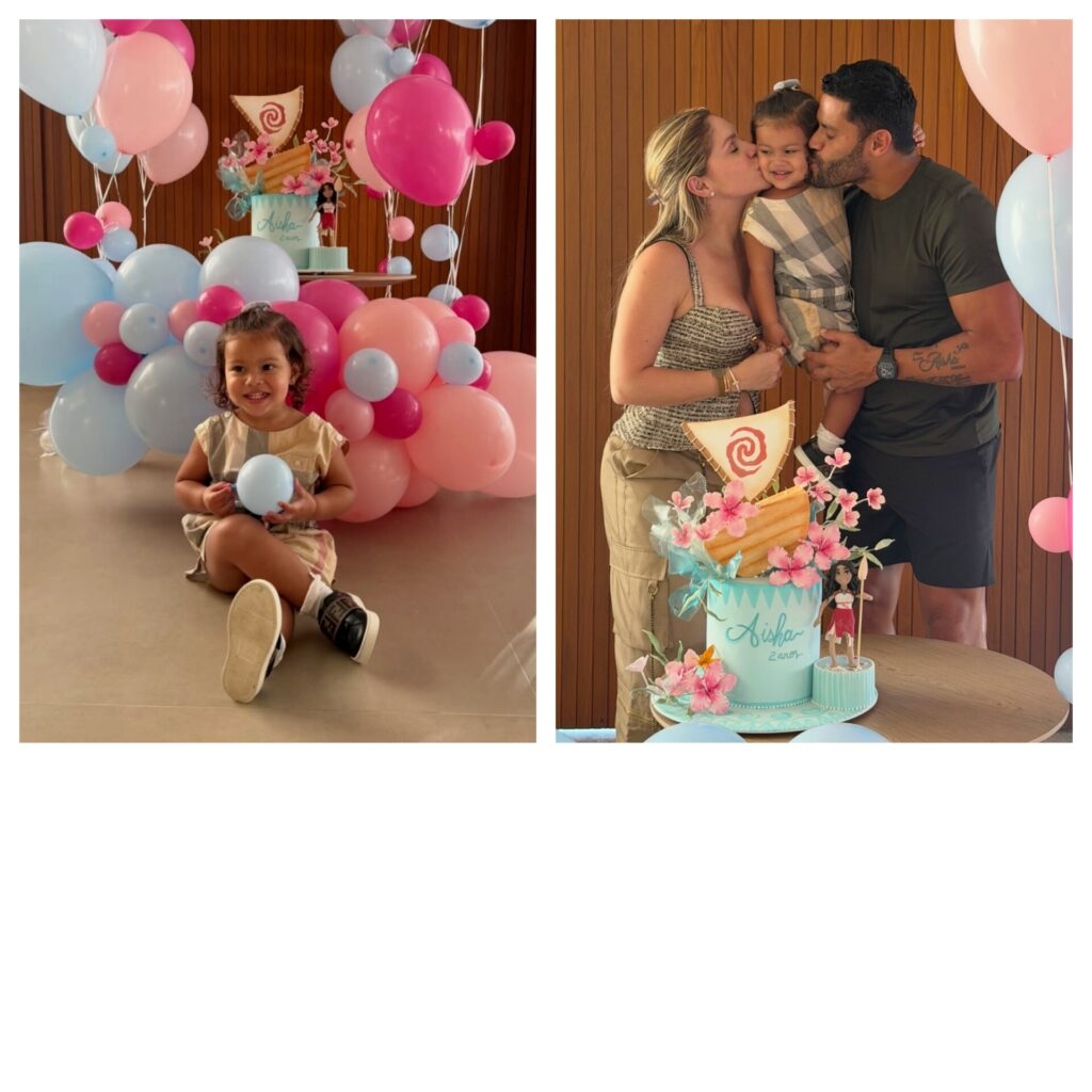 2 anos de Aisha