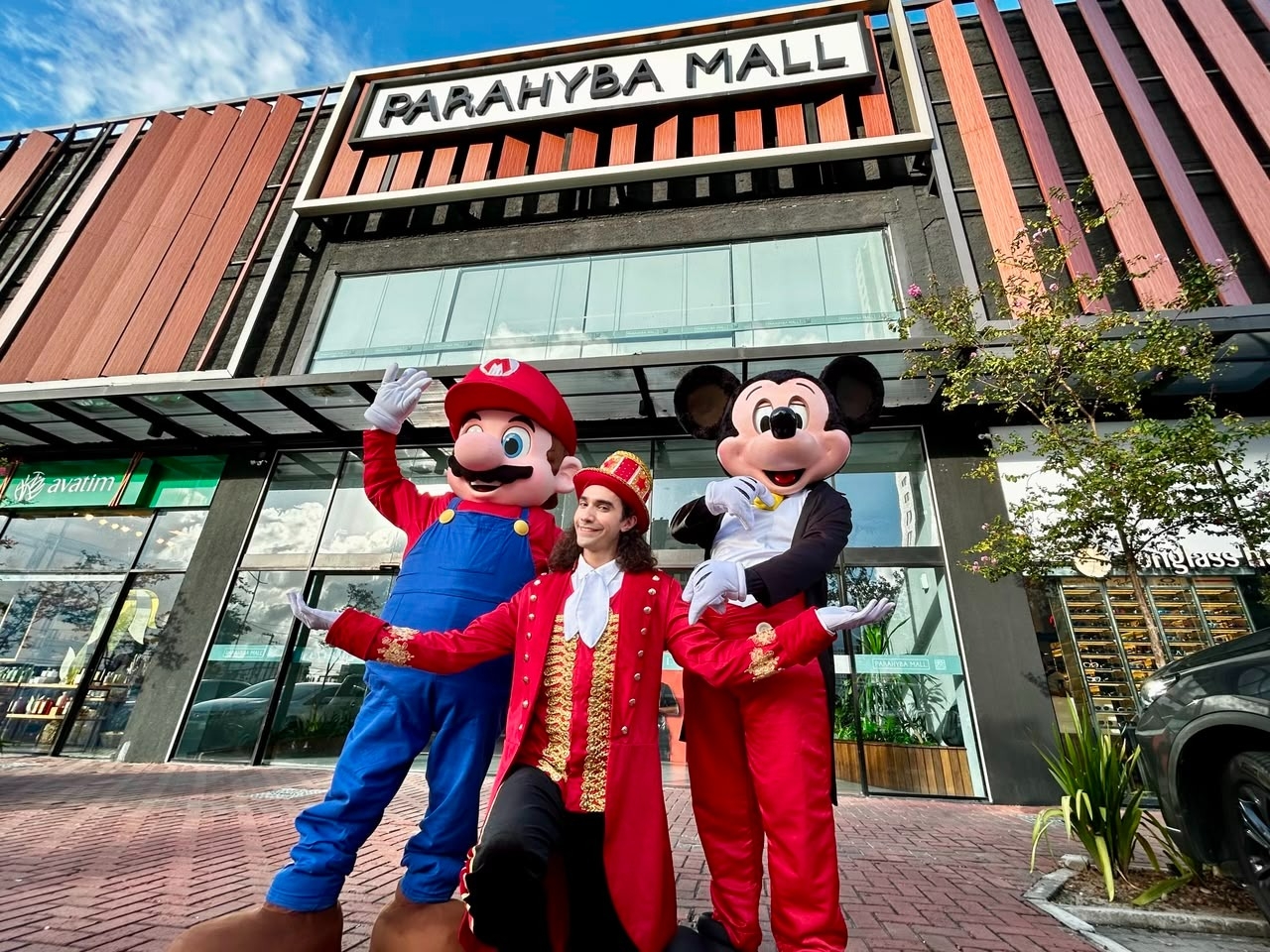 Mais experiências no Parahyba Mall