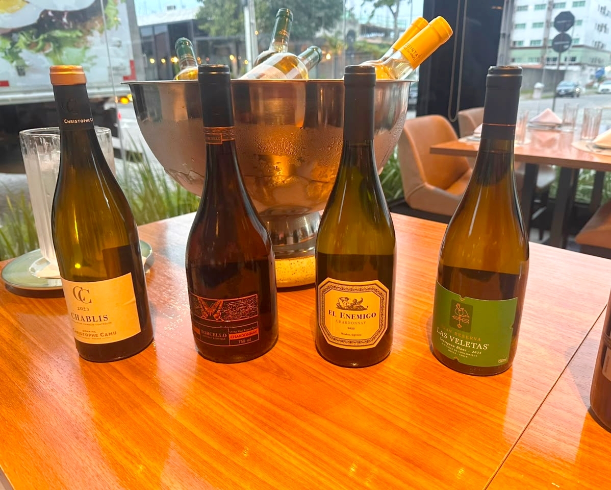 Nova carta de vinhos