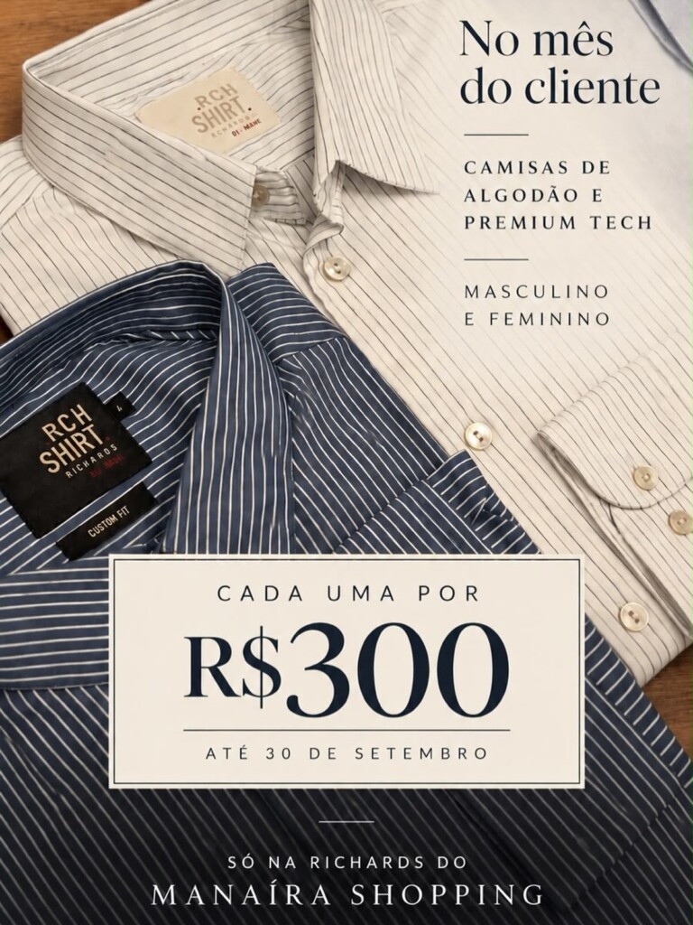 Mês do Cliente na Richard’s