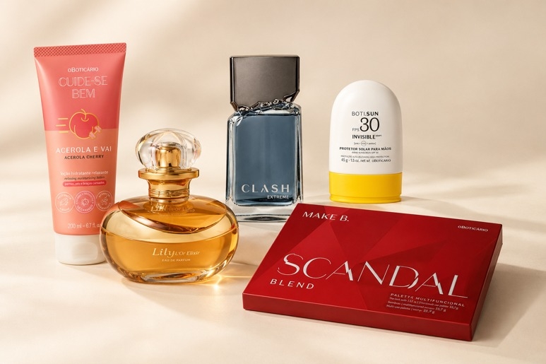 Da alta perfumaria aos itens de beleza para o sport care